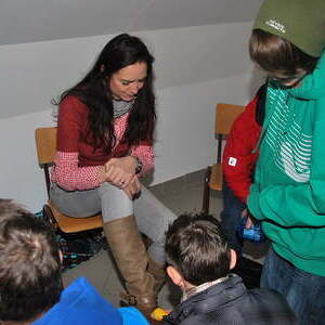 Vorstellgottesdienst und Schuhputzaktion der Firmlinge