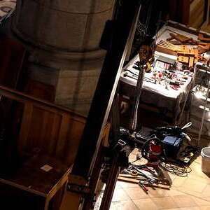 Umbauarbeiten im Linzer Mariendom