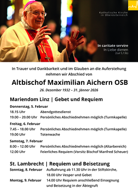 Maximilian Aichern, Plakat Requiem