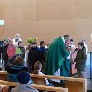 Vorstellungsgottesdienst der Erstkommunionkinder