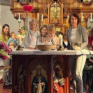 Schultaschen und Kindergartentaschen- und Rucksack Segnung