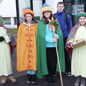 Sternsinger unterwegs