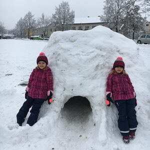 ENDLICH SCHNEE……