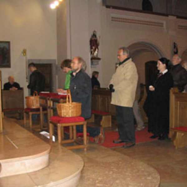 Männerrunde gestaltet den Bußgottesdienst mit