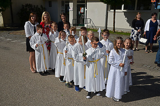 Erstkommunion 2018 in der Pfarre Kopfing