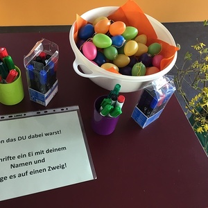 Osterweg für Familie