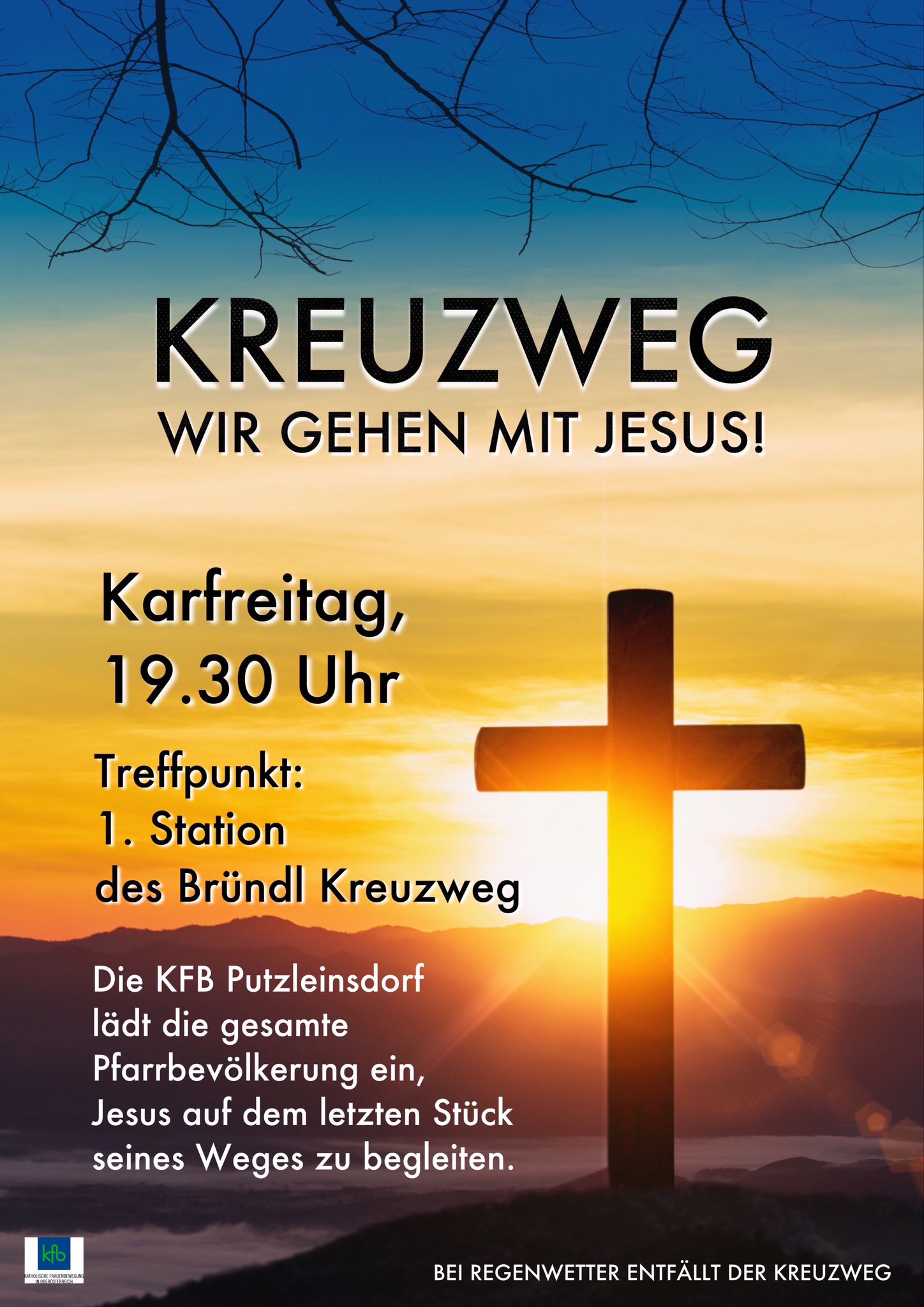 Flyer Kreuzweg kfb