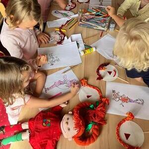 Pippi Langstrumpf Geburtstagsfeier in der Bibliothek Kleinzell