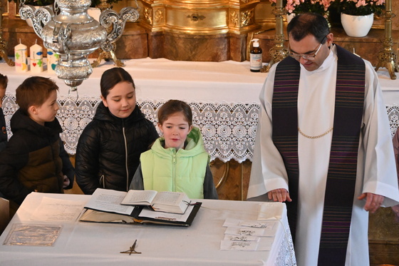 Vorstellung der Erstkommunionkinder Pramet 2024