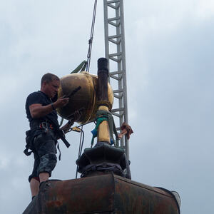 Außenrenovierung der Wallfahrtskirche Hilkering 2016