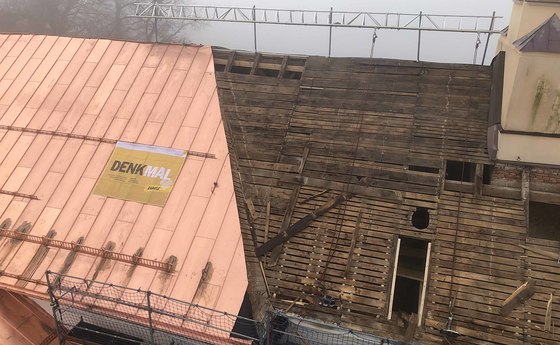 Dach Wallfahrtskirche Maria Schmolln