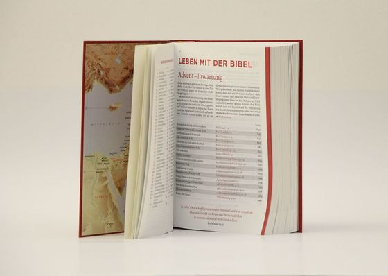 Advent-Seite in der neuen Familienbibel / © Diözese Linz / Kraml Advent-Seite in der neuen Familienbibe