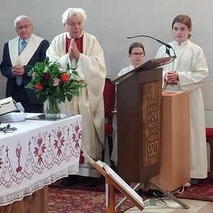 Bei der Jubelhochzeitsfeier am Pfingstmontag 2025 feierten dieses Jahr ein Paar Silberhochzeit, fünf Paare Rubinhochzeit, vier Paare die Goldene Hochzeit und ein Paar die Diamantene Hochzeit.