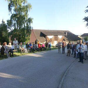 Maiandacht bei der Gaumbergkapelle