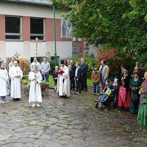 Segnung der Erntekrone