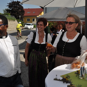 Verabschiedung Kaplan Kinsley, Kräuterweihe und Goldhauben Einladung