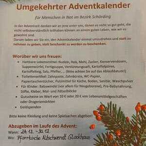 Umgekehrter Adventkalender