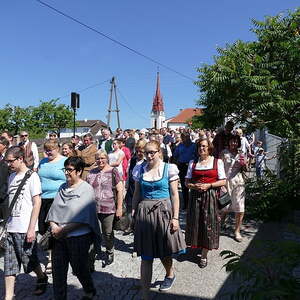 Fronleichnam 2017, Pfarre Neumarkt im Mühlkreis
