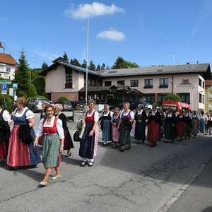 Maiandacht der Bezirksgoldhauben