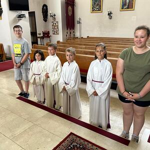 erste Ministrantenstunde