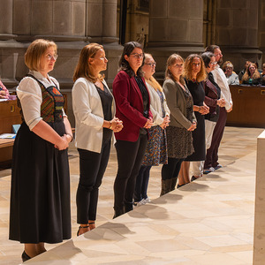 Sendungsfeier in den pastoralen Dienst der Diözese Linz am Sonntag, 24. September 2023 im Mariendom Linz.Foto: Jack Haijes