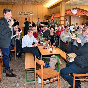 Seine Geburtstagsfeier