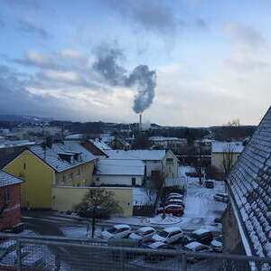 erste Fotos von der Dachstuhlsanierung