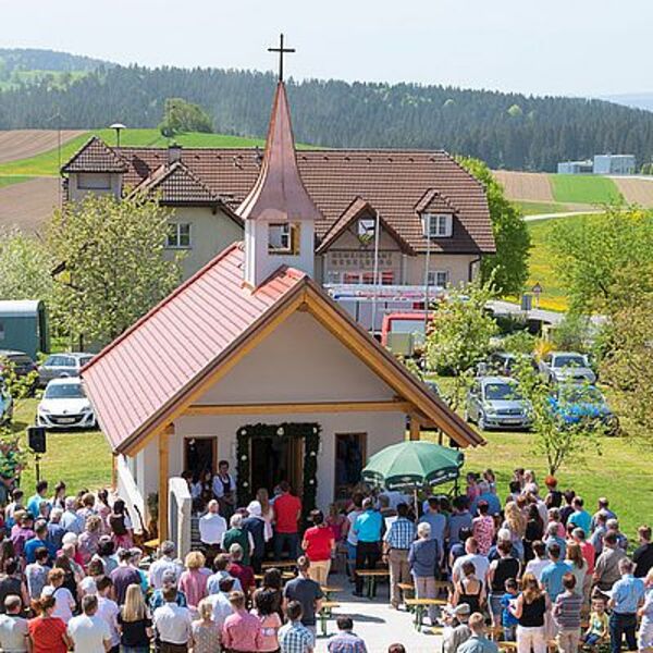 Wiedererrichtete Erlmannkapelle eingeweiht