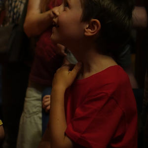 Man sieht die Begeisterung!