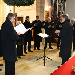 CD Präsentation mit dem Männerchor Schola Floriana