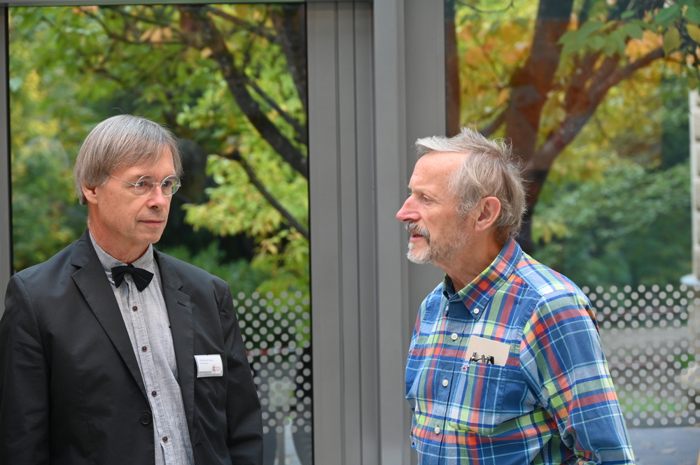 B. Steiner im Gespräch