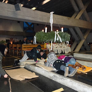 Krippenspiel bei der Kinderweihnacht 2016