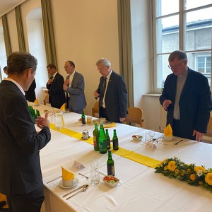 Mittagessen der Priesterweihejubilare