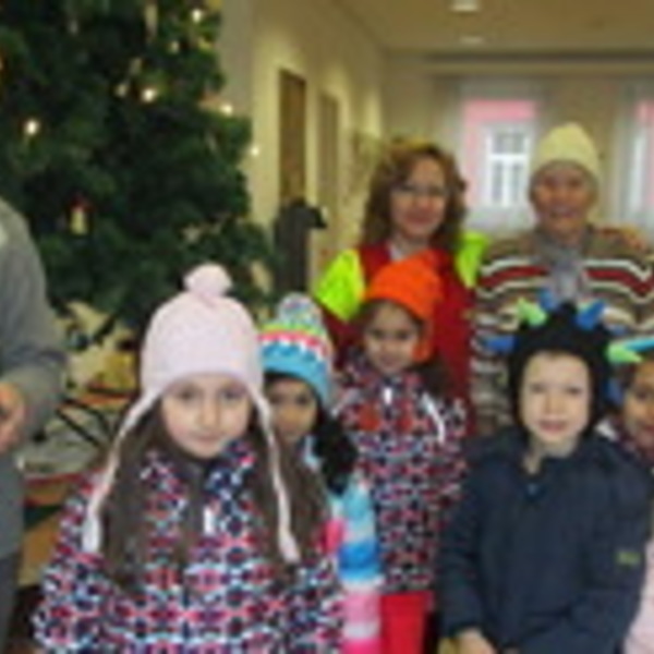 Besuch im betreuten Wohnen