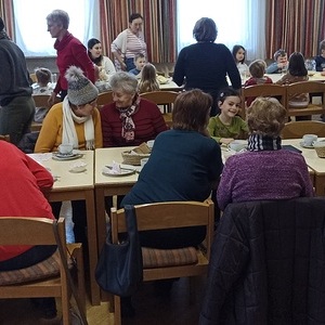 Pfarrfrühstück mit Kindergartenkinder am 9. Jänner 2026