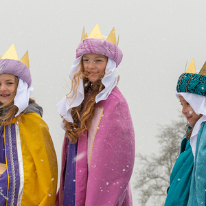 Sternsinger unterwegs in Kirchdorf/Krems