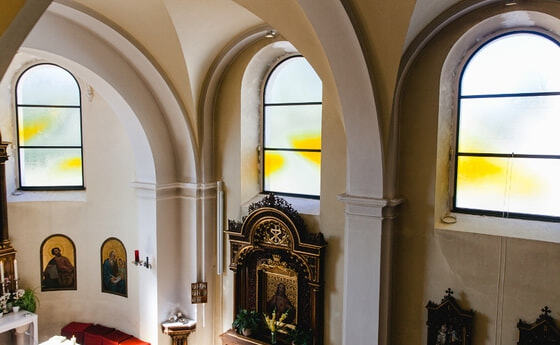 Glasfenster Steyr St. Anna