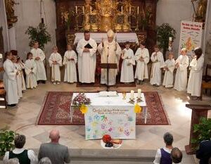 Festgottesdienst in der Pfarrkirche Aschach an der Donau