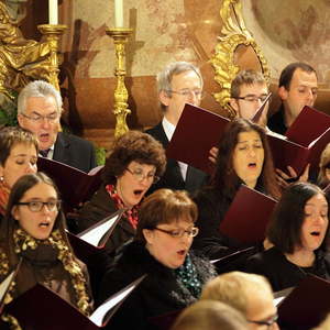 Blick in den Chor des Konservatoriums für Kirchenmusik der Diözese Linz...