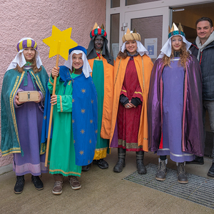 Impressionen der Sternsingeraktion 2022 in Kirchdorf