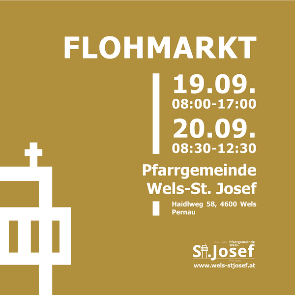 Plakat Flohmarkt