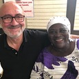 Heribert Ableidinger mit Florence Kuruma in Ghana