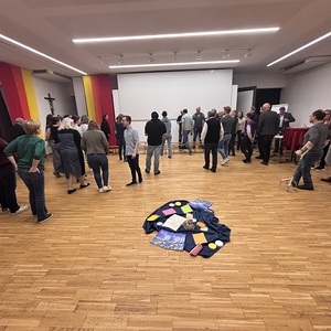 Der Pfarrliche Pastroalrat Perg wenn er zum Gruppenfoto Aufstellung nimmt