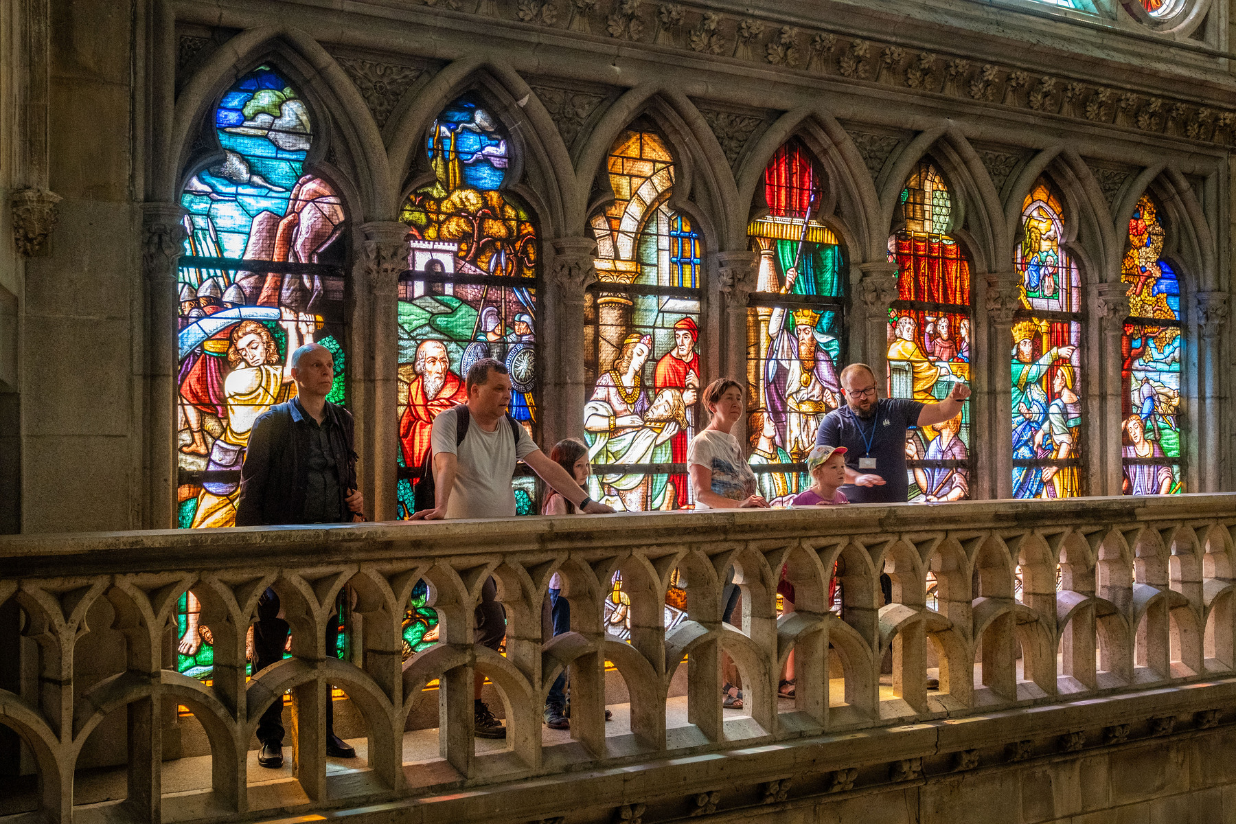 Domführungen für Familien / © Diözese Linz / Johannes Kienberger Kühle Kirchen für heiße Tage