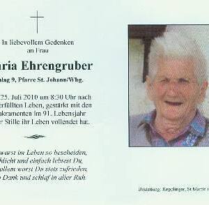 gestorben am 25. Juli 2010