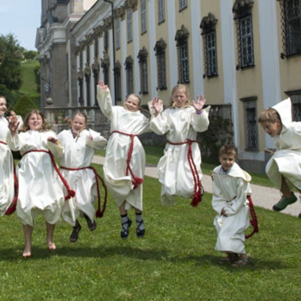 Die Kirchdorfer MinistrantInnen waren mitten im Geschehen beim 6. diözesanen Mini-Tag 2015.