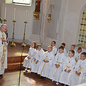 Erstkommunion 2018 in der Pfarre Kopfing