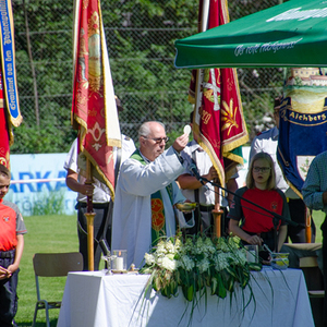 Segnung Fahrzeug LFA-B mit Frühschoppen - FF Kopfing