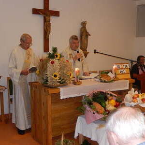 Erntedank im neuen Seniorenheim