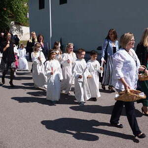 Erstkommunion Pfarre Rüstorf